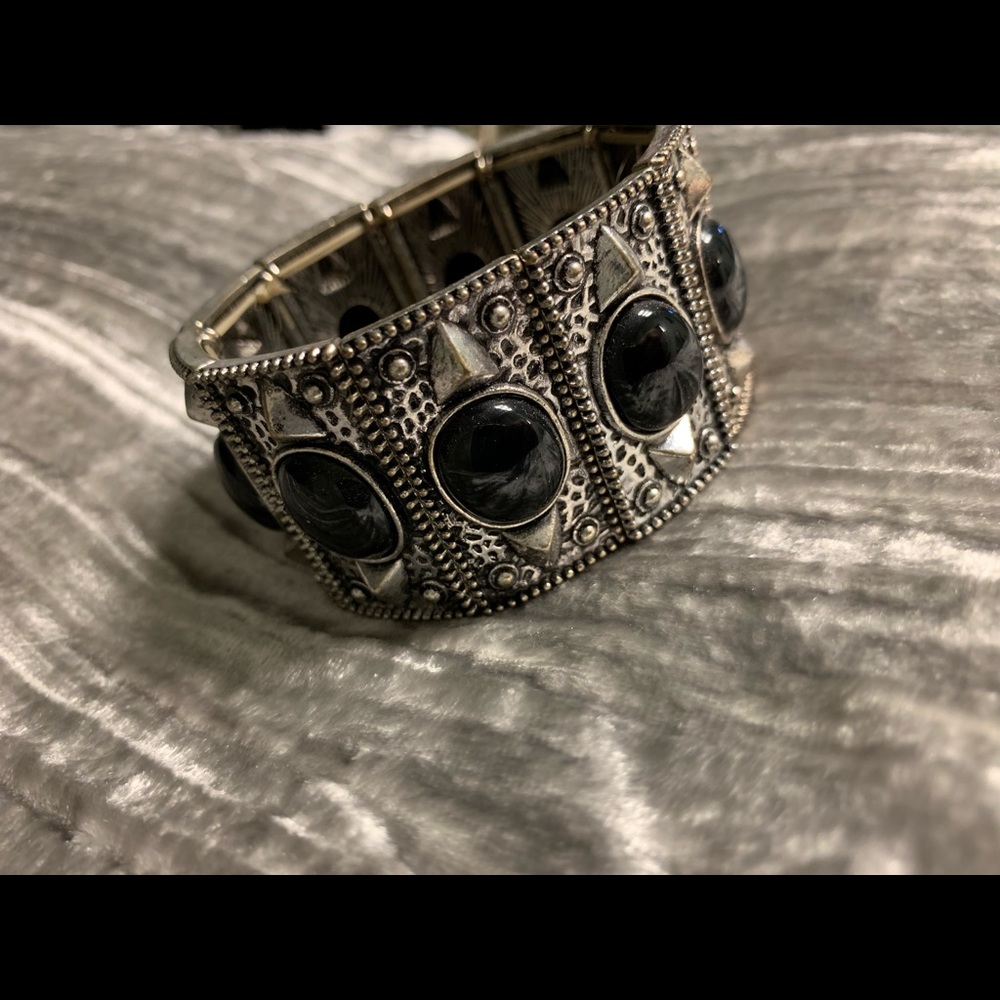 Black & silver Bracelet